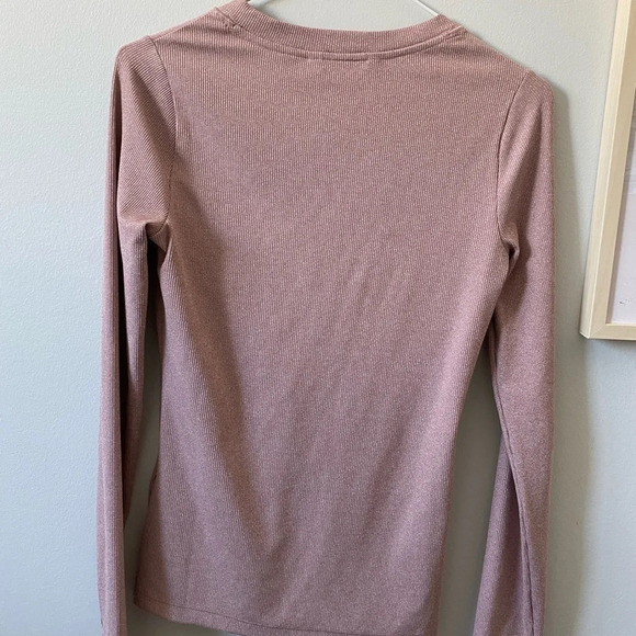ATHLETA Uptempo Ribbed Henley long sleeve (fits  like fitted XS) - Picture 6 of 7